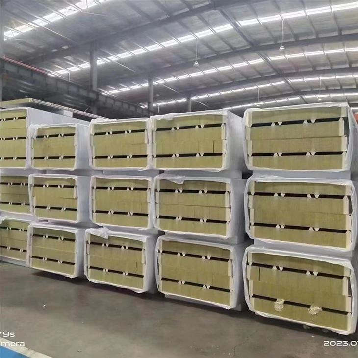 PU Edge Sealing Rockwool Roof Panel suppliers