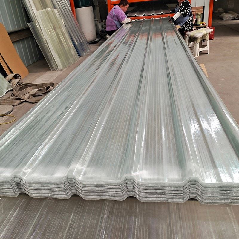 Corrugated Translucent Fiberglass Roof Panel factory
