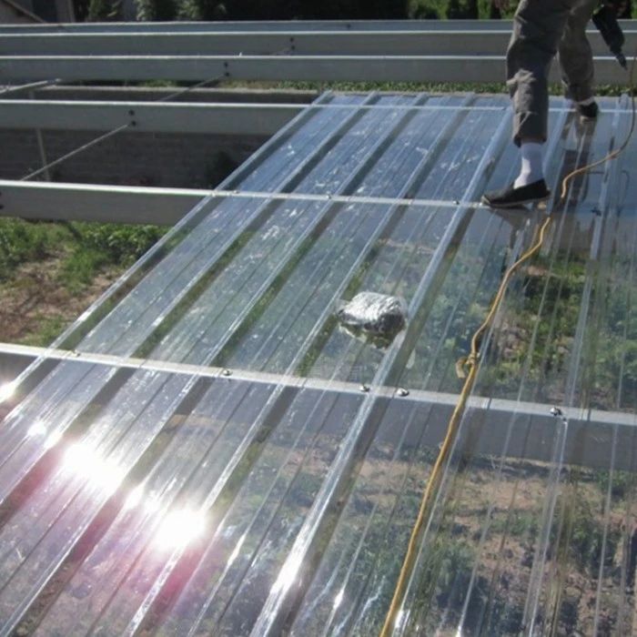 Transparent PC Roofing Material price